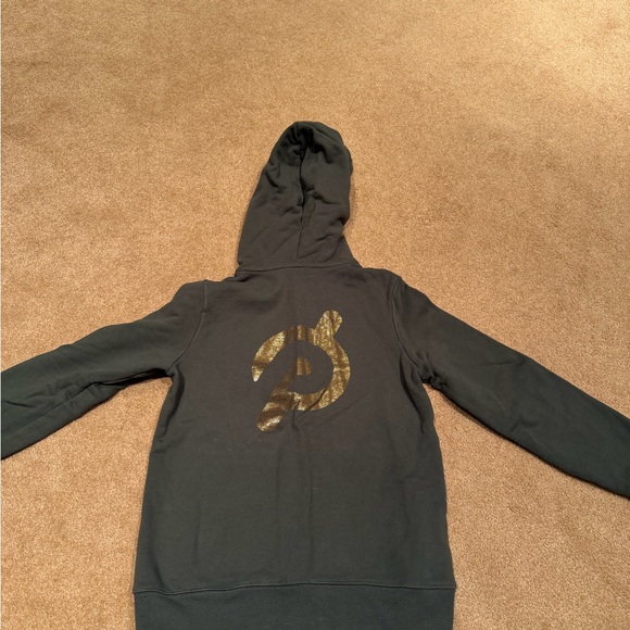 Peloton Tops - Peloton Women Army Green Hoodie with Gold Logo XS
